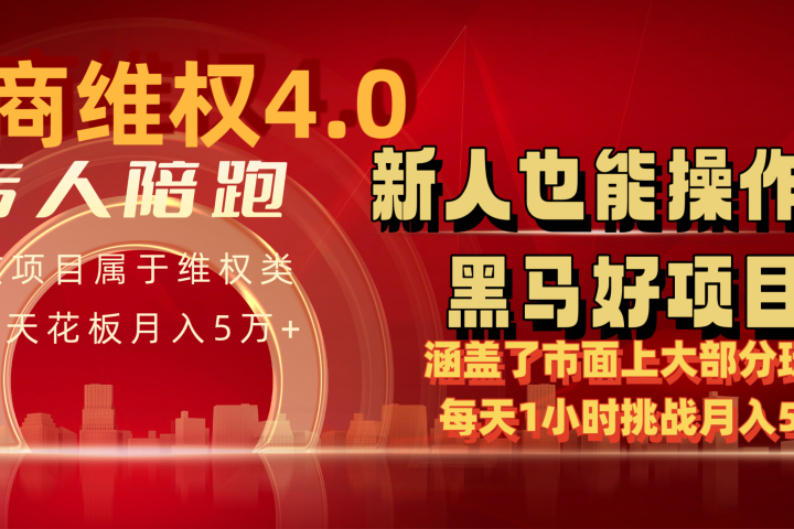 电商维权全思路适合新人快速上手四海领钱-网创-知识付费-网创项目资源站-副业项目-创业项目-搞钱项目四海领钱