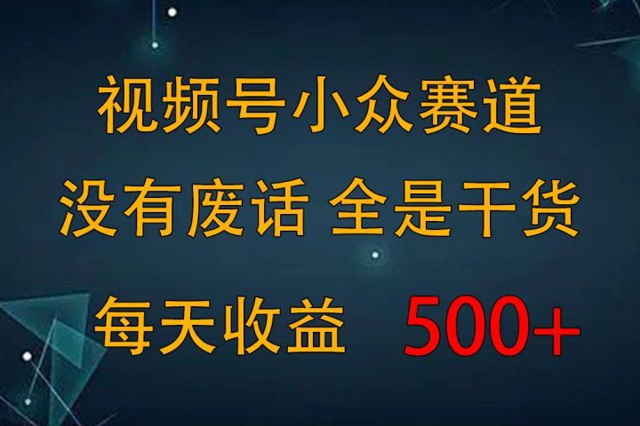 2024视频号新手攻略，今日话题赛道带你日赚300+四海领钱-网创-知识付费-网创项目资源站-副业项目-创业项目-搞钱项目四海领钱