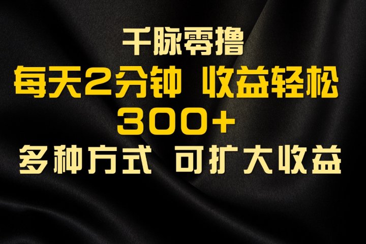 千脉添加好友，每天几分钟，可多号操作，收益轻松几张四海领钱-网创-知识付费-网创项目资源站-副业项目-创业项目-搞钱项目四海领钱