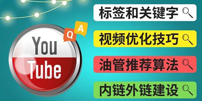 Youtube常见问题解答3 – 关键字选择，视频优化技巧，YouTube推荐算法简介四海领钱-网创-知识付费-网创项目资源站-副业项目-创业项目-搞钱项目四海领钱