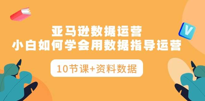亚马逊数据运营，小白如何学会用数据指导运营（10节课+资料数据）四海领钱-网创-知识付费-网创项目资源站-副业项目-创业项目-搞钱项目四海领钱