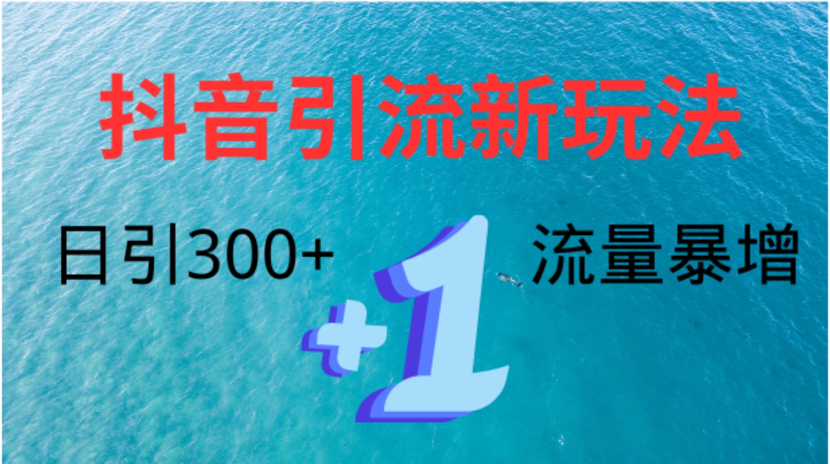 创业粉高效引流，抖音工具号玩法4.0，日引300+四海领钱-网创-知识付费-网创项目资源站-副业项目-创业项目-搞钱项目四海领钱
