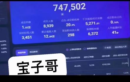 宝子哥无人直播，半无人直播，Obs+伴侣玩法，快速打标签+养鱼四海领钱-网创-知识付费-网创项目资源站-副业项目-创业项目-搞钱项目四海领钱