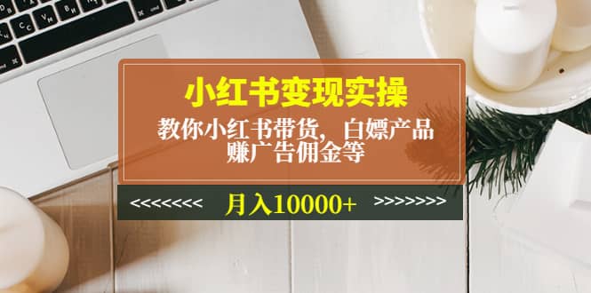 小红书变现实操：教你小红书带货，白嫖产品，赚广告佣金等四海领钱-网创-知识付费-网创项目资源站-副业项目-创业项目-搞钱项目四海领钱