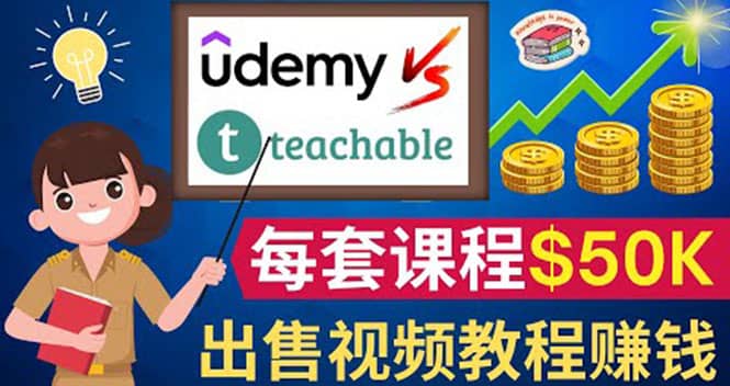 制作出售视频课程并快速进行粉丝变现的方法，轻松获利5万美元以上四海领钱-网创-知识付费-网创项目资源站-副业项目-创业项目-搞钱项目四海领钱
