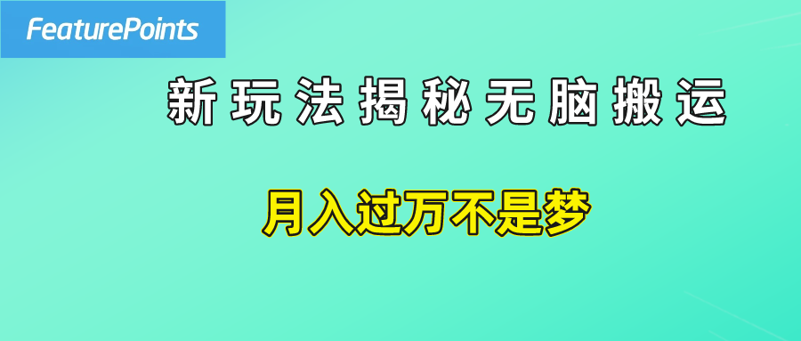 简单操作，每天50美元收入，搬运就是赚钱的秘诀！四海领钱-网创-知识付费-网创项目资源站-副业项目-创业项目-搞钱项目四海领钱