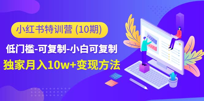 小红书特训营（第10期）低门槛-可复制-小白可复制四海领钱-网创-知识付费-网创项目资源站-副业项目-创业项目-搞钱项目四海领钱