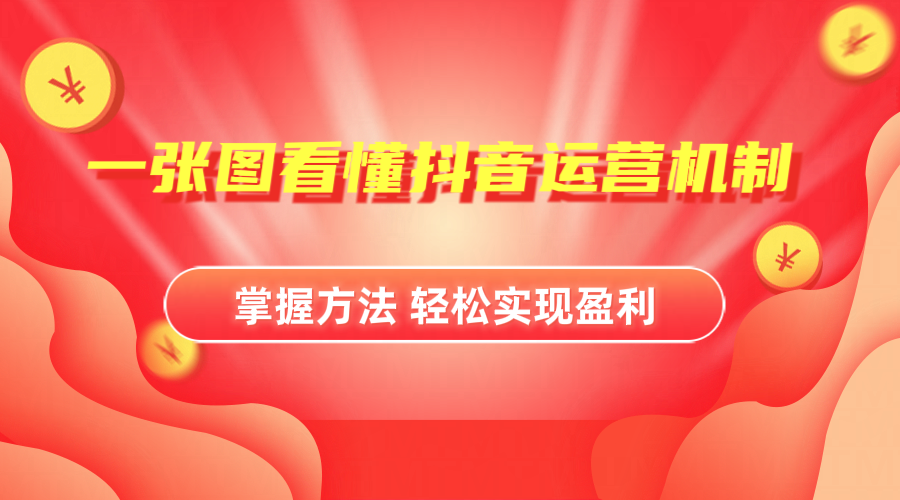 抖音机制详细解读四海领钱-网创-知识付费-网创项目资源站-副业项目-创业项目-搞钱项目四海领钱